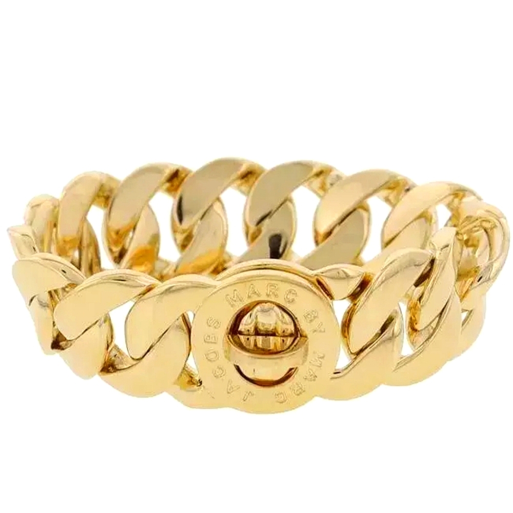Marc By Marc Jacobs "Katie" Turn Lock Gold Tone Bracelet NWT